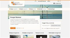 Desktop Screenshot of energie-makelaar.com